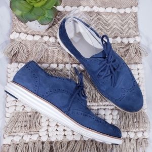 Cole Haan Lunargrand Blue Sneakers